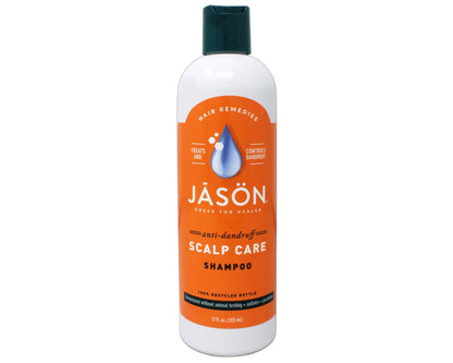 JASON Dandruff Relief Treatment Shampoo, 12 oz (Pack of 2) - Natural Anti-Dandruff Shampoo with Salicylic Acid & Sulfur Avelisse