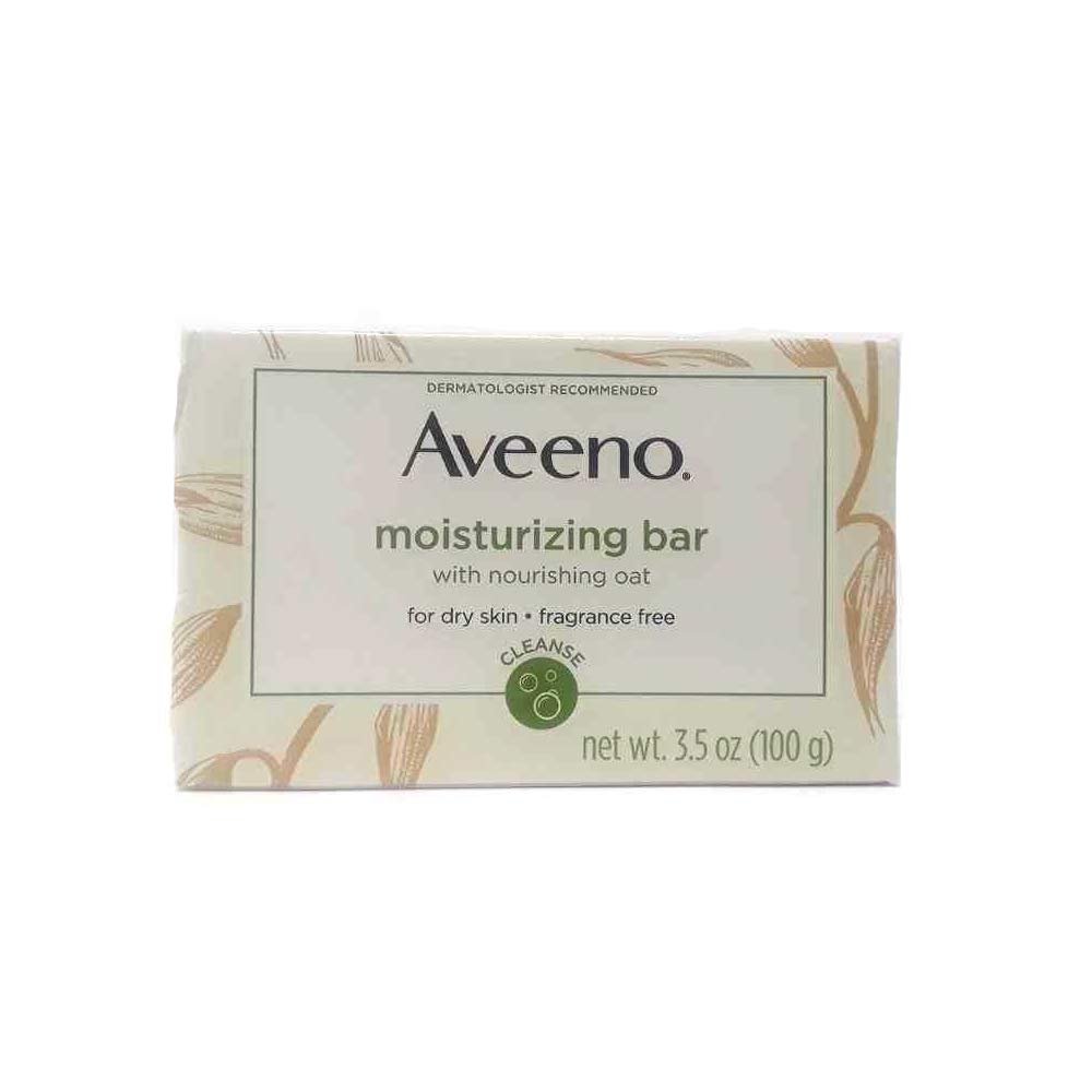 AVEENO Naturals Moisturizing Bar for Dry Skin, 3.5 oz (Pack of 8) Avelisse