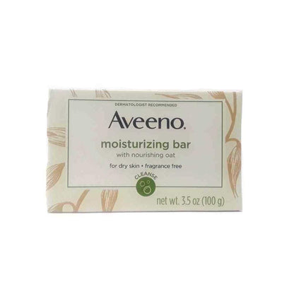 AVEENO Naturals Moisturizing Bar for Dry Skin, 3.5 oz (Pack of 8) Avelisse