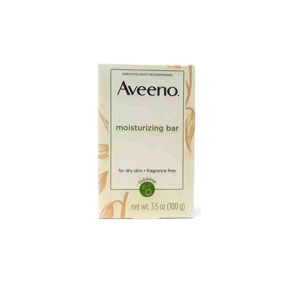 AVEENO Naturals Moisturizing Bar for Dry Skin, 3.5 oz (Pack of 8) Avelisse