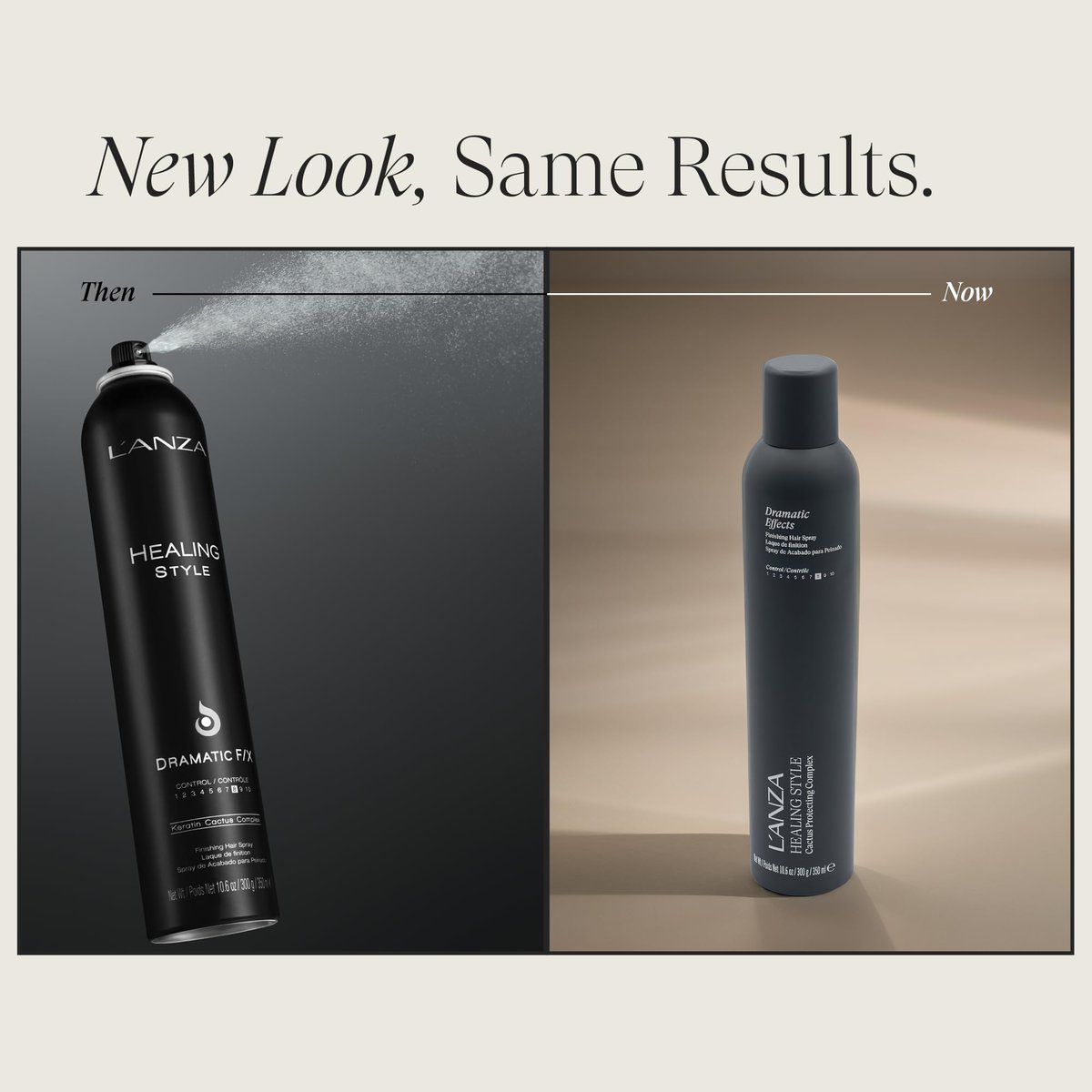 L'ANZA Healing Style Frizz Control Hair Spray - Humidity Shield, Sleek Finish, Adds Shine, Color Safe, Anti-Humidity, Sulfate Free, 10.6 Fl Oz Avelisse