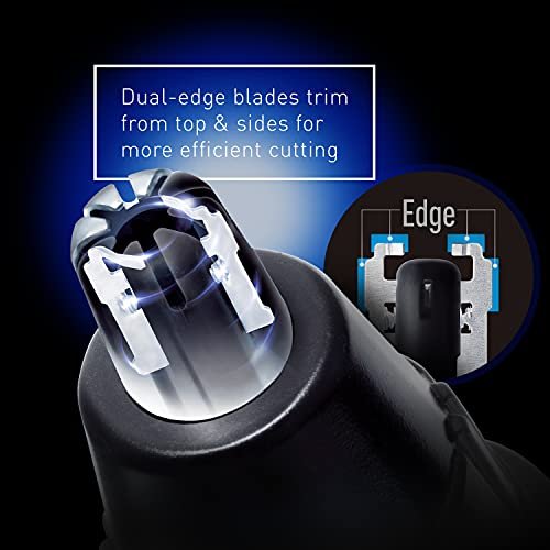 Panasonic ER430K Nose, Ear and Facial Hair Trimmer - Wet/Dry with Vacuum Cleaning System Avelisse