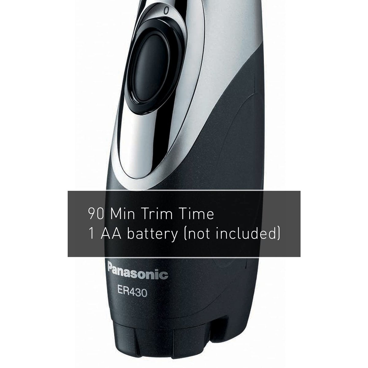 Panasonic ER430K Nose, Ear and Facial Hair Trimmer - Wet/Dry with Vacuum Cleaning System Avelisse