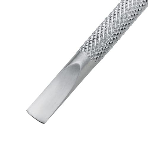 Tweezerman Cuticle Pusher & Nail Cleaner – Silver, 1 Count Avelisse