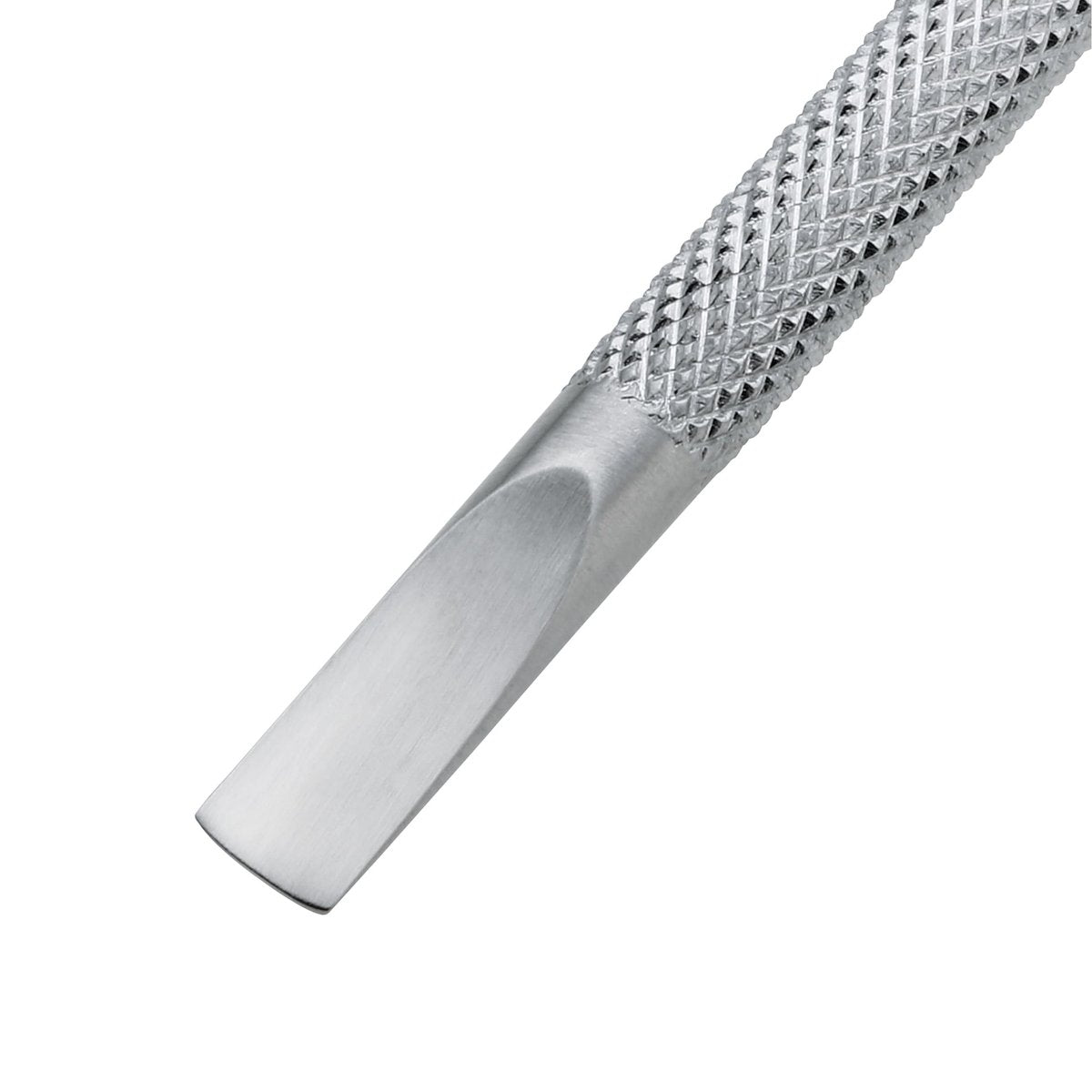 Tweezerman Cuticle Pusher & Nail Cleaner – Silver, 1 Count Avelisse