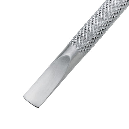 Tweezerman Cuticle Pusher & Nail Cleaner – Silver, 1 Count Avelisse