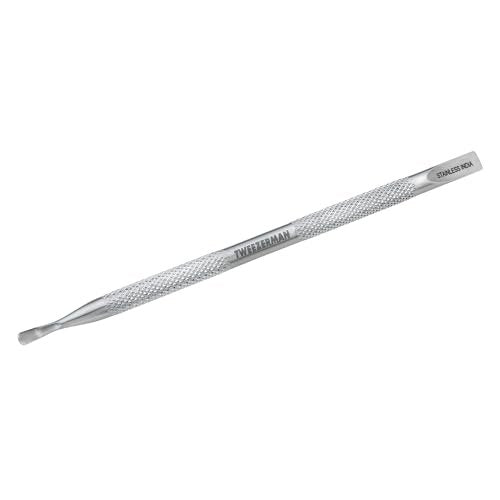 Tweezerman Cuticle Pusher & Nail Cleaner – Silver, 1 Count Avelisse
