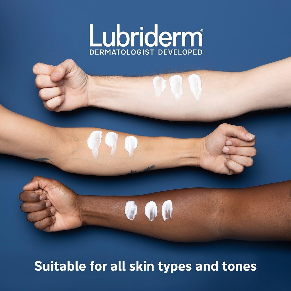 Lubriderm Daily Moisture Unscented Body Lotion for Normal to Dry Skin, 16 fl oz | Fragrance-Free with Vitamin B5 - görsel 14