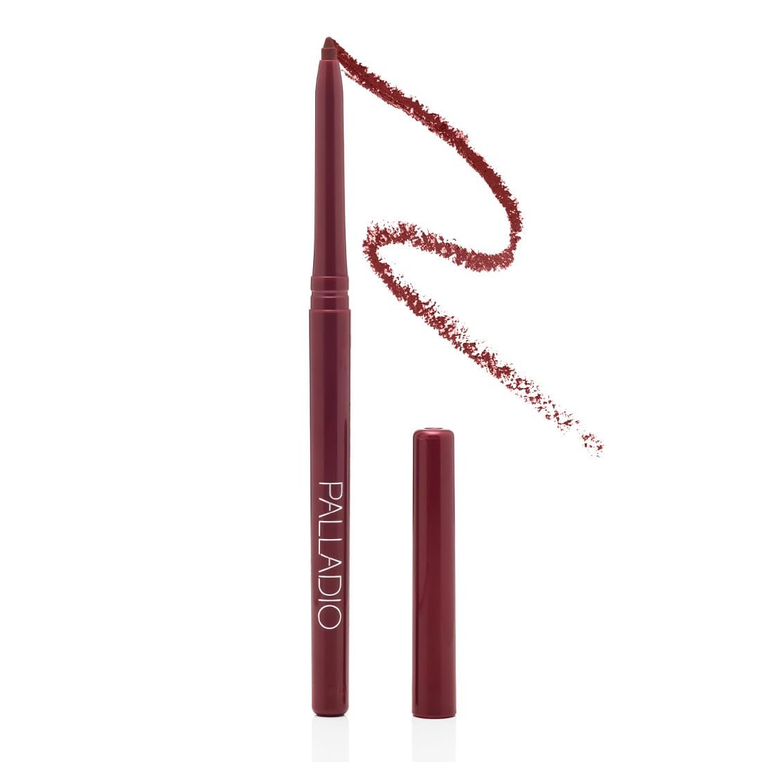 Palladio Retractable Waterproof Lip Liner - High Pigmented & Creamy, Long Lasting Smudge-Proof Formula (Raisin) - görsel 1