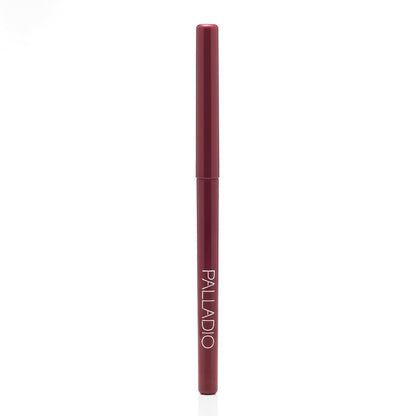 Palladio Retractable Waterproof Lip Liner - High Pigmented & Creamy, Long Lasting Smudge-Proof Formula (Raisin)
