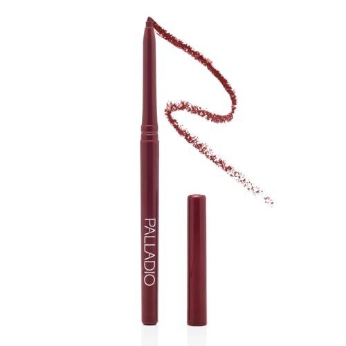 Palladio Retractable Waterproof Lip Liner - High Pigmented & Creamy, Long Lasting Smudge-Proof Formula (Raisin) - görsel 2