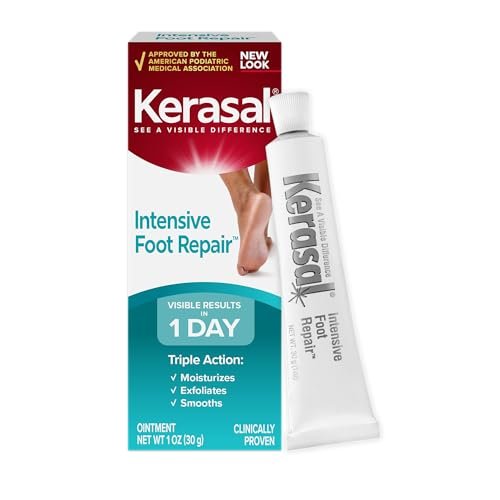 Kerasal Intensive Foot Repair – Healing Ointment for Cracked Heels & Dry Feet, 1 oz - görsel 2