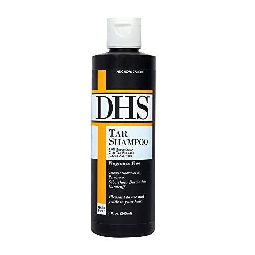 DHS Tar Shampoo – 8 fl oz | Therapeutic Dandruff & Psoriasis Relief Avelisse