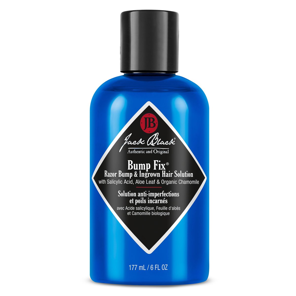 Jack Black Bump Fix – Acne, Razor Bump & Ingrown Hair Solution – Moisturizing Aftershave for Men, 6 Fl Oz Avelisse