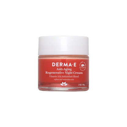 Derma E Anti-Aging Regenerative Night Cream – Firming Astaxanthin Moisturizer for Face, Lightweight Overnight Anti-Wrinkle Cream with Jojoba Oil and Vitamin E, 2 oz Avelisse