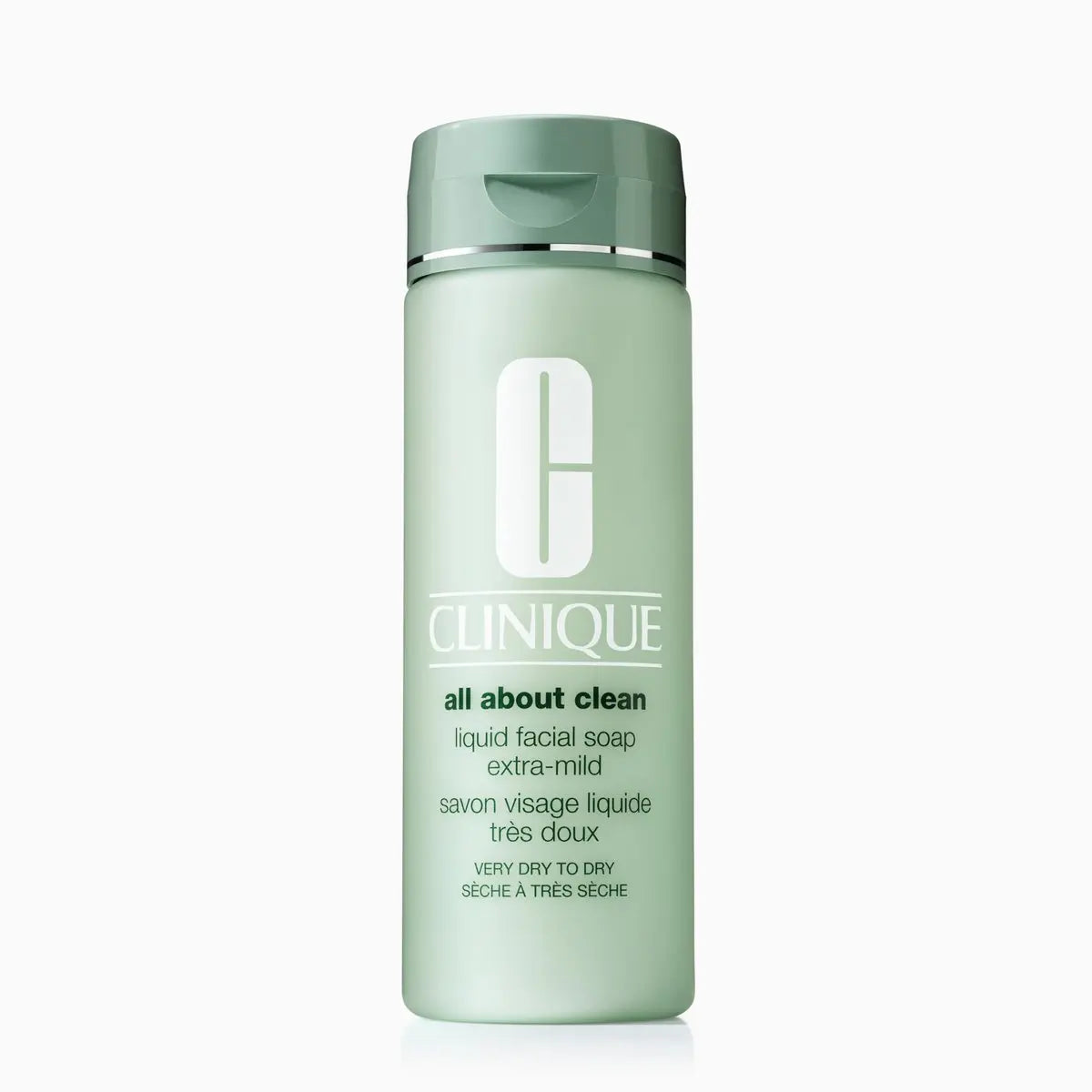 Clinique 3-Step All About Clean Liquid Facial Cleanser Soap for Very Dry to Dry Skin | Type 1, 6.7 Fl Oz Avelisse