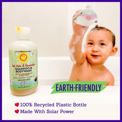 California Baby Overtired & Cranky Hair Gel for Kids - 100% Plant-Based, Medium-Hold, Hypoallergenic (2.9 oz) Avelisse