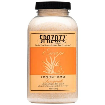 Spazazz 7380C Spa and Bath Crystals, Grapefruit Orange - 22 oz