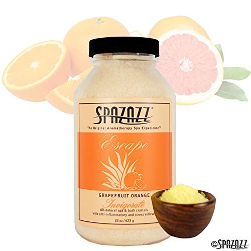 Spazazz 7380C Spa and Bath Crystals, Grapefruit Orange - 22 oz - görsel 7
