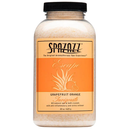 Spazazz 7380C Spa and Bath Crystals, Grapefruit Orange - 22 oz