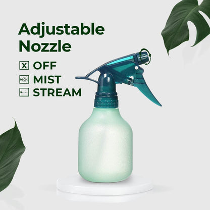 Rayson Empty Spray Bottle - 8 oz Fine Mist Trigger Sprayer for Hair Styling, Plants, Pets (Green) Avelisse