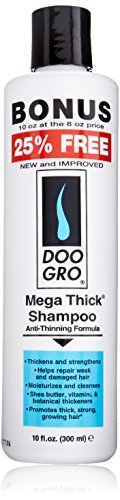 Doo Gro Mega Thick Growth Shampoo – 10 oz for Thicker, Fuller Hair - görsel 1