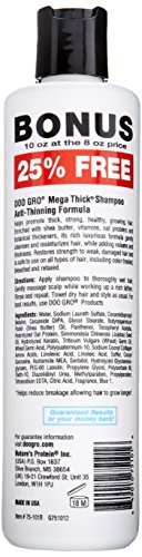 Doo Gro Mega Thick Growth Shampoo – 10 oz for Thicker, Fuller Hair - görsel 3