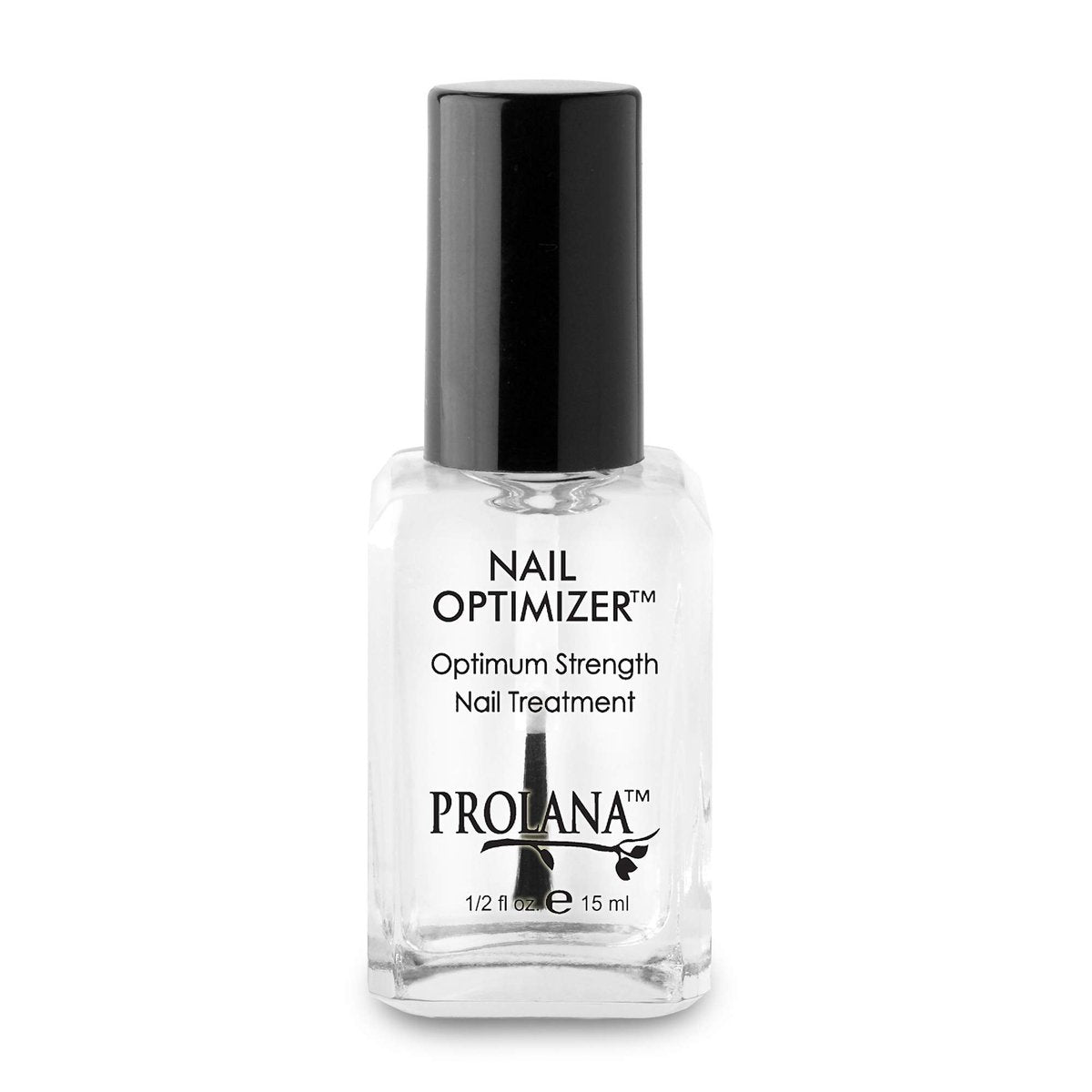 Prolana Nail Optimizer Extra Strong Strengthener Base Coat – Strengthens Weak & Damaged Nails, Prevents Peeling & Splitting, 0.5 oz Avelisse