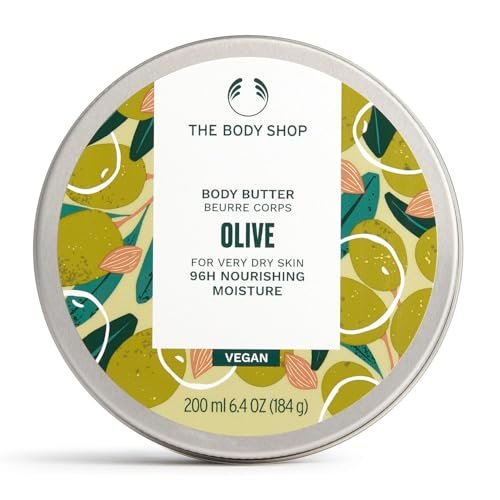 The Body Shop Olive Body Butter – Nourishing & Moisturizing Skincare for Very Dry Skin – Vegan – 6.75 oz Avelisse