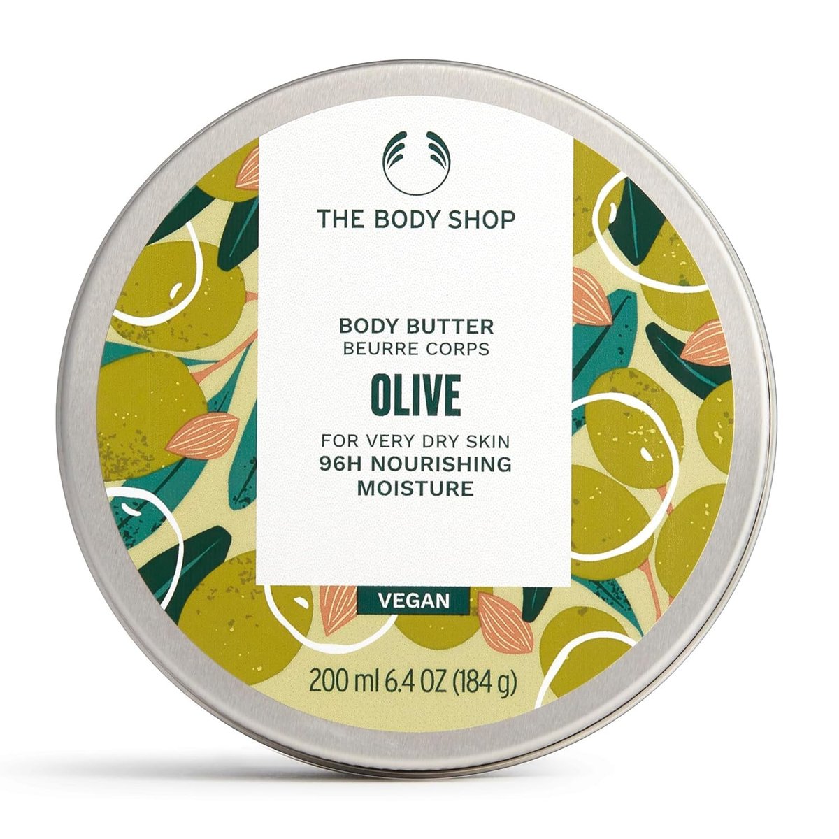 The Body Shop Olive Body Butter – Nourishing & Moisturizing Skincare for Very Dry Skin – Vegan – 6.75 oz Avelisse