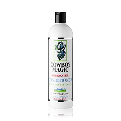 Cowboy Magic Rosewater Conditioner – Revitalizes & Detangles, 16 oz for Healthy, Manageable Hair - görsel 1