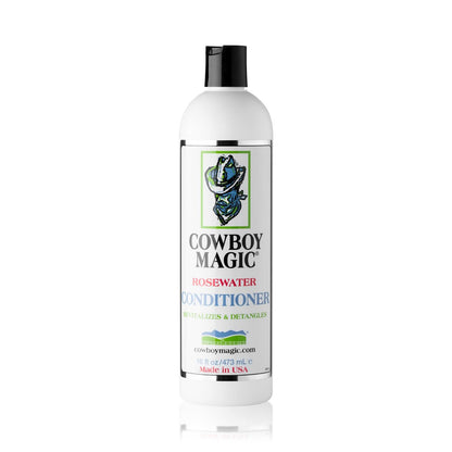 Cowboy Magic Rosewater Conditioner – Revitalizes & Detangles, 16 oz for Healthy, Manageable Hair