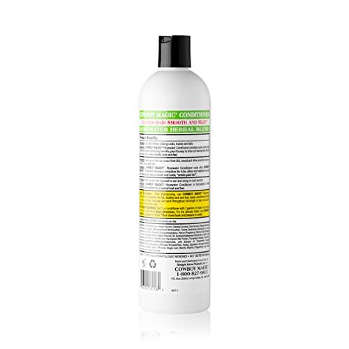 Cowboy Magic Rosewater Conditioner – Revitalizes & Detangles, 16 oz for Healthy, Manageable Hair - görsel 3