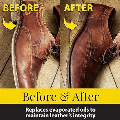 Fiebing's Prime Neatsfoot Oil 32 Fl Oz - Premium Leather Conditioner & Preservative