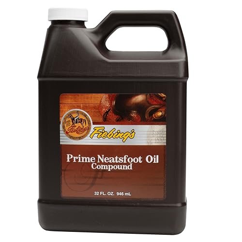 Fiebing's Prime Neatsfoot Oil 32 Fl Oz - Premium Leather Conditioner & Preservative - görsel 2