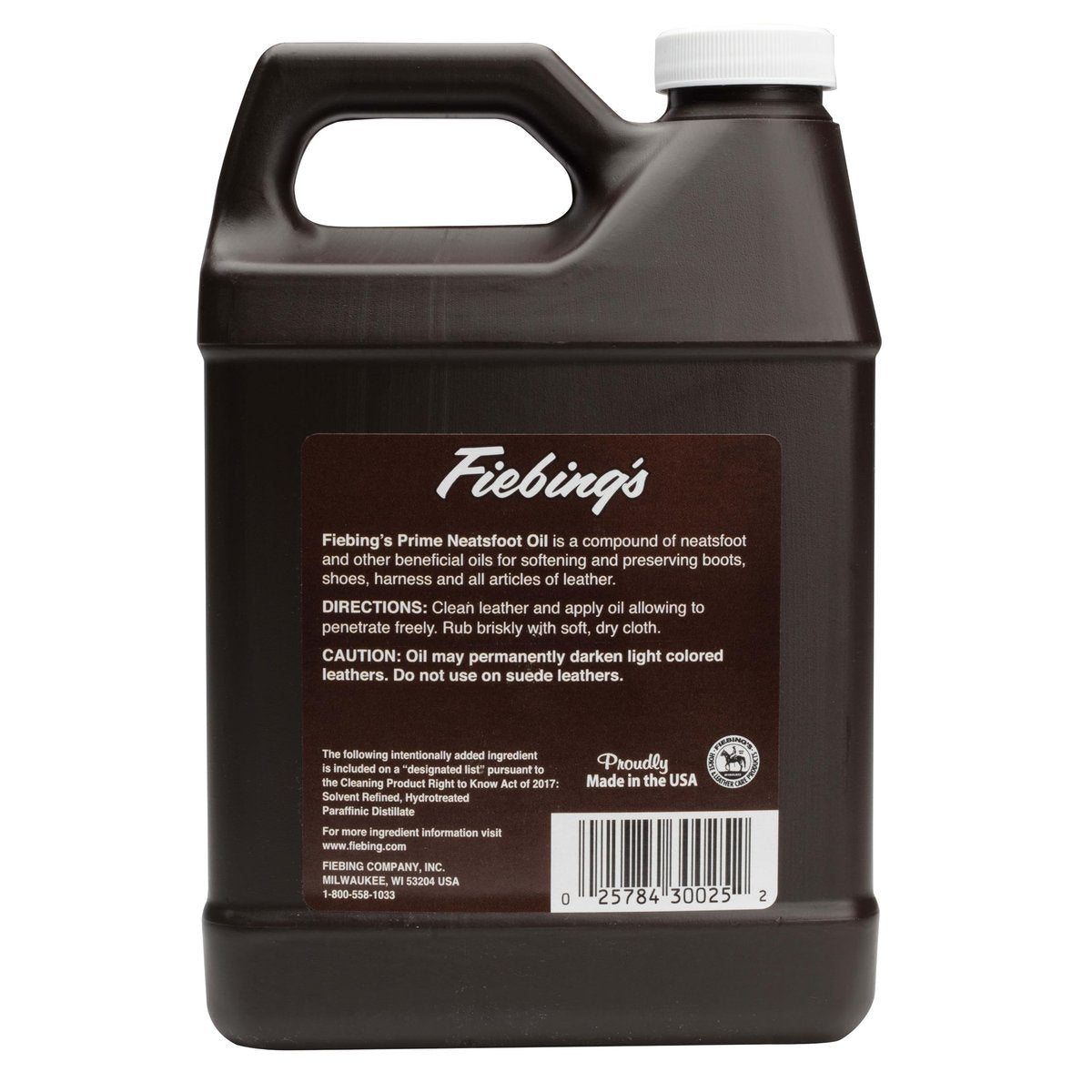 Fiebing's Prime Neatsfoot Oil 32 Fl Oz - Premium Leather Conditioner & Preservative - görsel 11