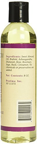 BINDI Premium Essential Herbal Massage and Body Oil – 8 fl oz Natural Moisturizing Oil for Relaxation and Skin Care - görsel 6