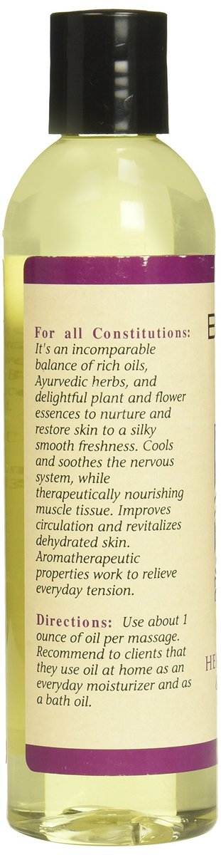 BINDI Premium Essential Herbal Massage and Body Oil – 8 fl oz Natural Moisturizing Oil for Relaxation and Skin Care - görsel 3
