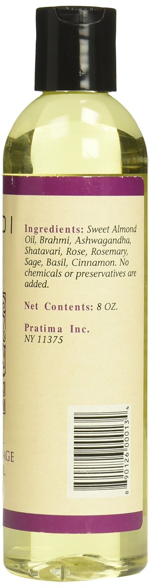 BINDI Premium Essential Herbal Massage and Body Oil – 8 fl oz Natural Moisturizing Oil for Relaxation and Skin Care - görsel 5