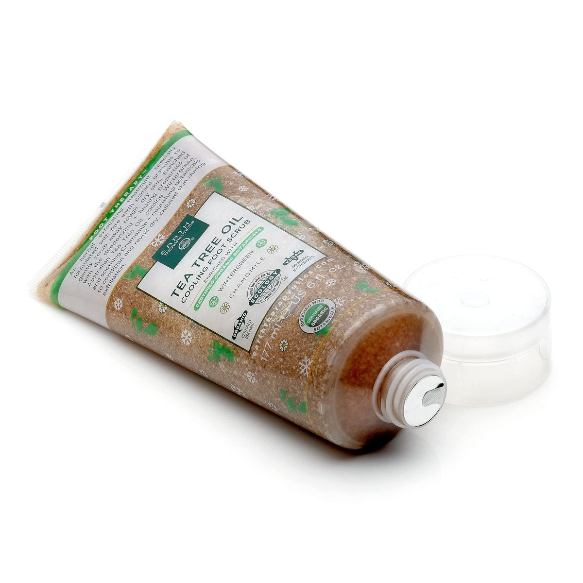 Earth Therapeutics Tea Tree Oil Cooling Foot Scrub - 6 fl. oz. - görsel 6