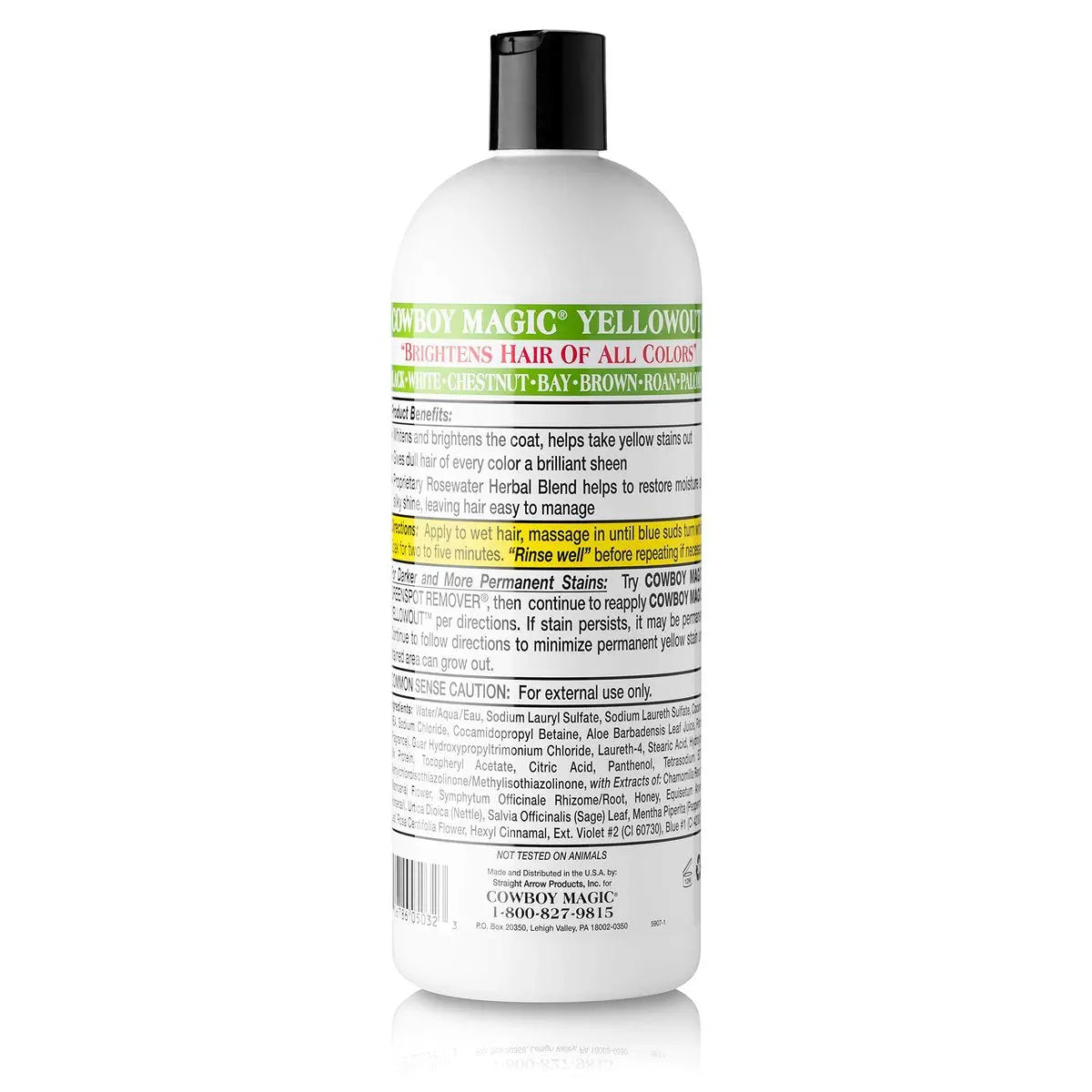 Cowboy Magic Shine in Yellowout Brightens Hair Shampoo - 32 oz Avelisse