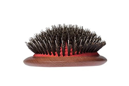 Marilyn Brush New Yorker Midtown Flat Brush – Scalp Massage & Natural Oil Distribution for All Hair Types