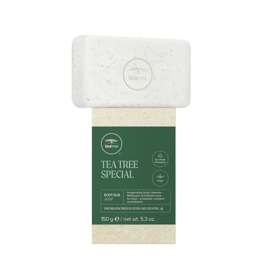 Tea Tree Body Bar Soap – Deep Cleansing & Exfoliating Bar for All Skin Types, 5.3 oz