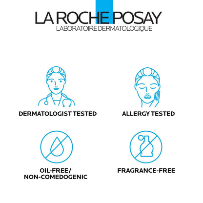 La Roche-Posay Toleriane Dermo Facial Cleanser for Face & Eyes - Gentle Face Wash and Makeup Remover, Milky Texture, Fragrance Free, Preservative Free Avelisse