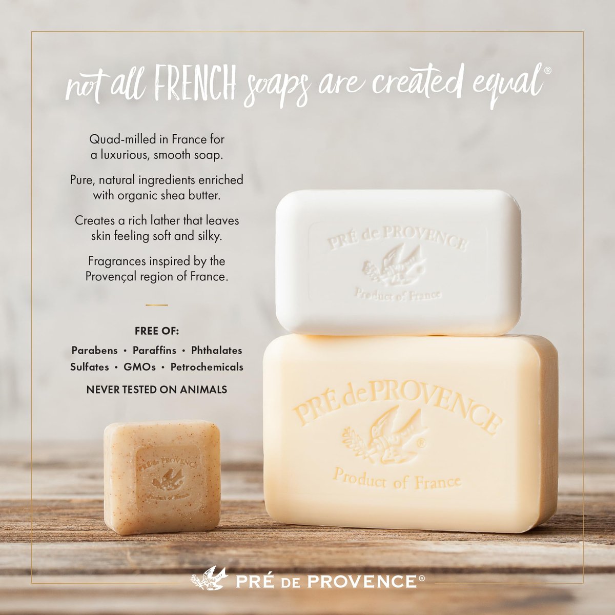 Pre de Provence Artisanal Soap Bar – Linden – Natural French Skincare with Organic Shea Butter – 5.3 oz - görsel 15