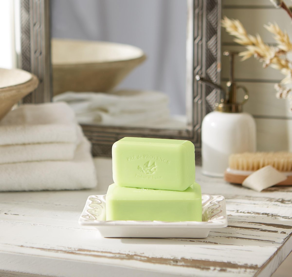 Pre de Provence Artisanal Soap Bar – Linden – Natural French Skincare with Organic Shea Butter – 5.3 oz - görsel 7
