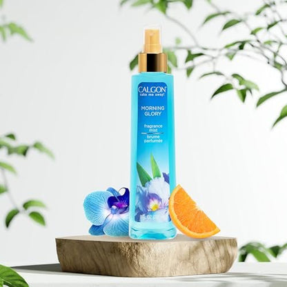 Calgon Morning Glory Fragrance Body Mist - 8 fl oz | Light & Floral Scent