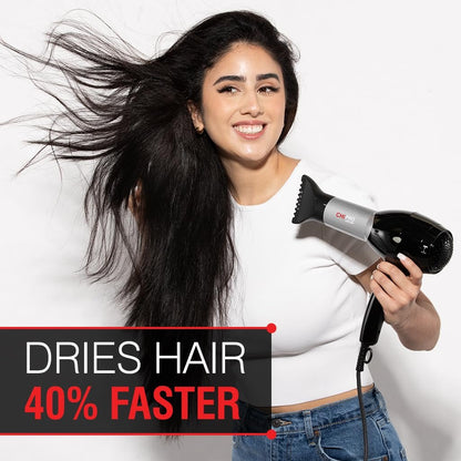 CHI Pro Hair Dryer: Ceramic Heater Reduces Frizz, Dries Hair Faster for Silky Shine Avelisse