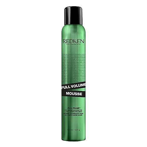 Redken Full Volume Hair Mousse - Volumizing & Body, Moisturizing Heat Protectant Styling Cream for All Hair Types, 12.1 Fl Oz Avelisse