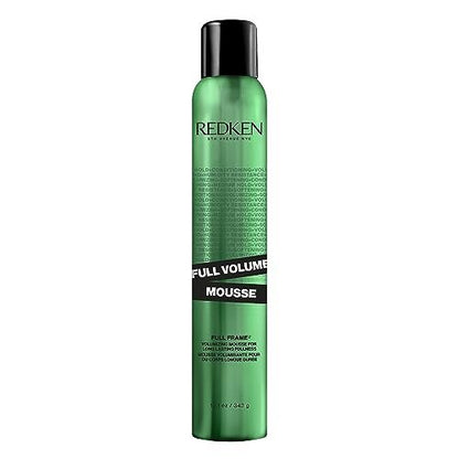 Redken Full Volume Hair Mousse - Volumizing & Body, Moisturizing Heat Protectant Styling Cream for All Hair Types, 12.1 Fl Oz Avelisse